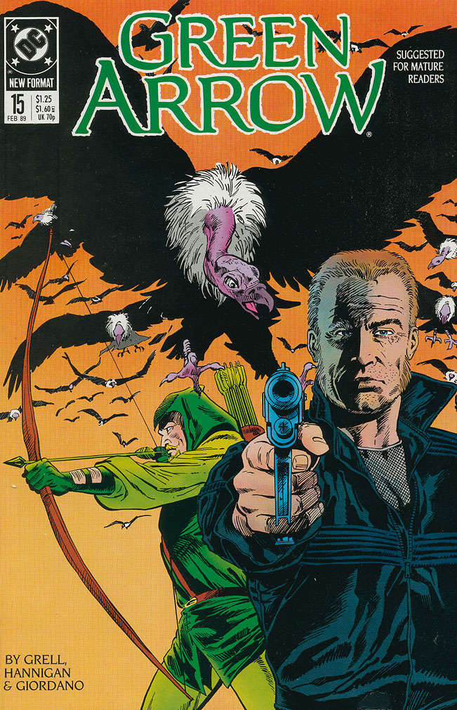 Green Arrow #15 comic book front cover — NM condition