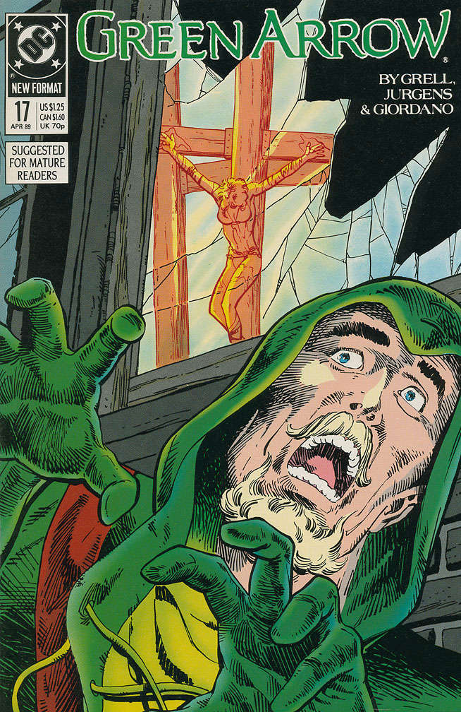 Green Arrow #17 comic book front cover — VF-NM condition