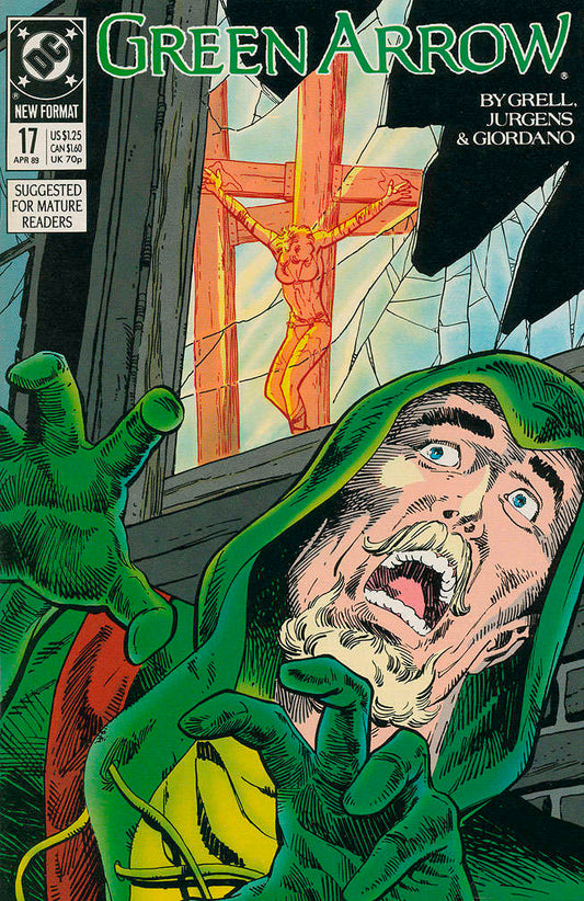 Green Arrow #17 comic book front cover — VF-NM condition