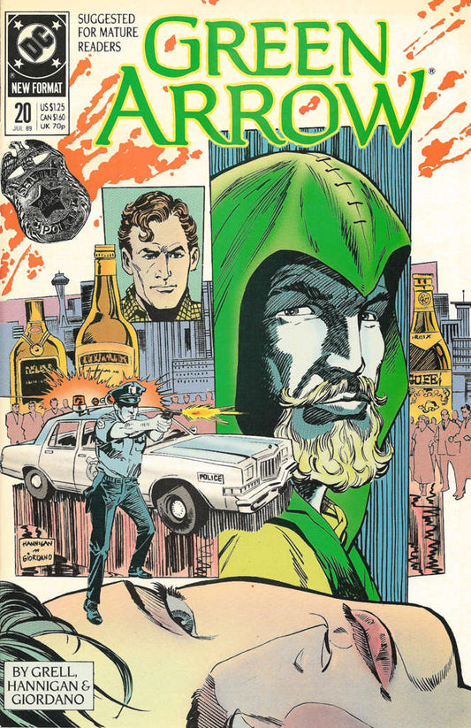 Green Arrow #20 comic book front cover — VF condition