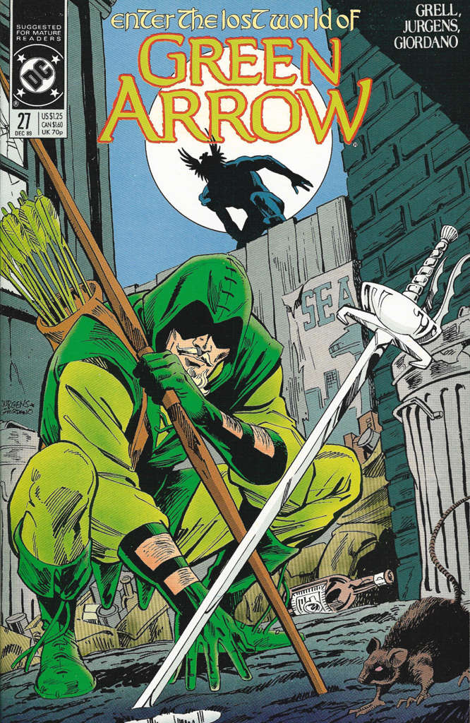 Green Arrow #27 comic book front cover — VF condition