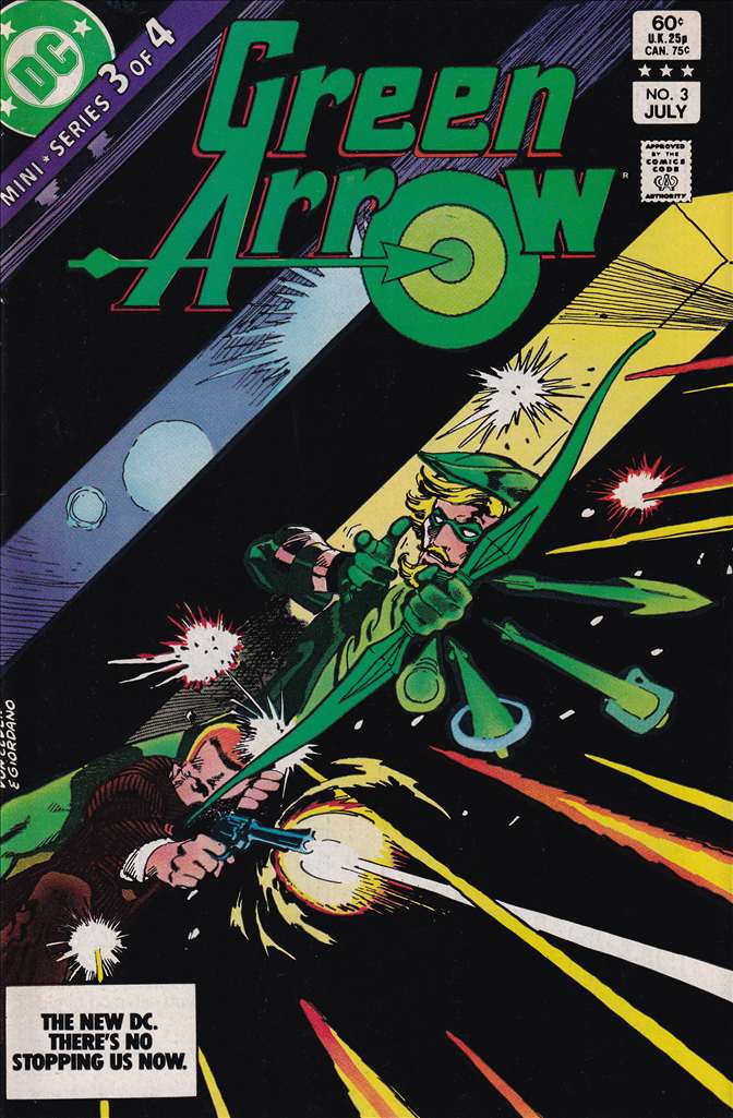 Green Arrow (Mini-Series) #3 comic book front cover — VG condition
