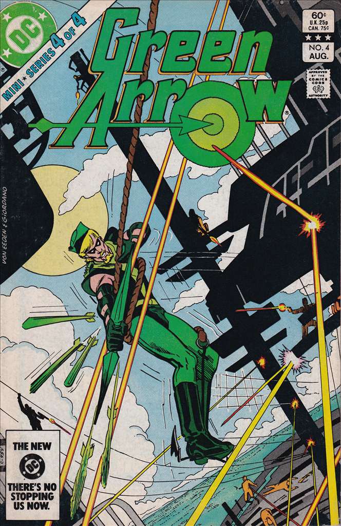 Green Arrow (Mini-Series) #4 comic book front cover — FN condition