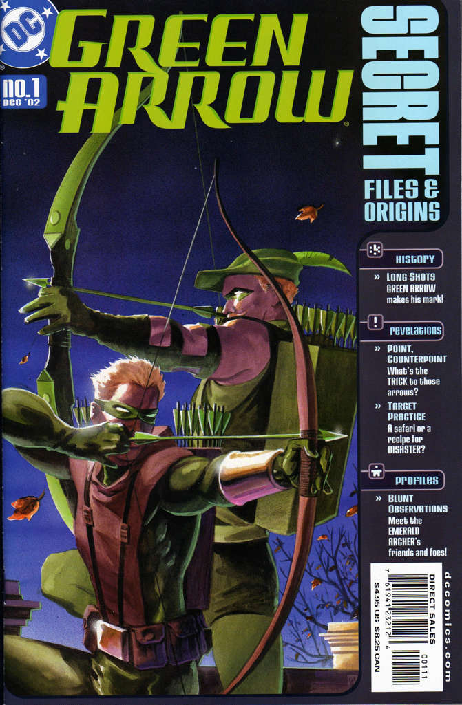 Green Arrow Secret Files and Origins #1 comic book front cover — NM condition