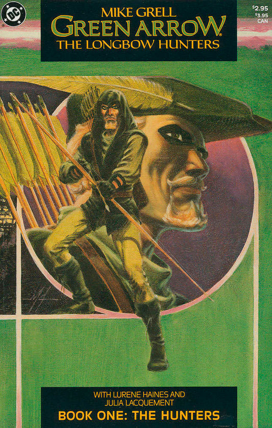 Green Arrow: The Longbow Hunters #1 comic book front cover — MT condition