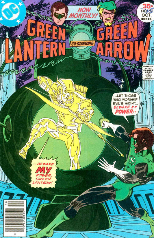 Green Lantern (2nd Series) #97 comic book front cover — FN condition