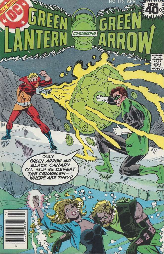 Green Lantern (2nd Series) #115 comic book front cover — NM condition