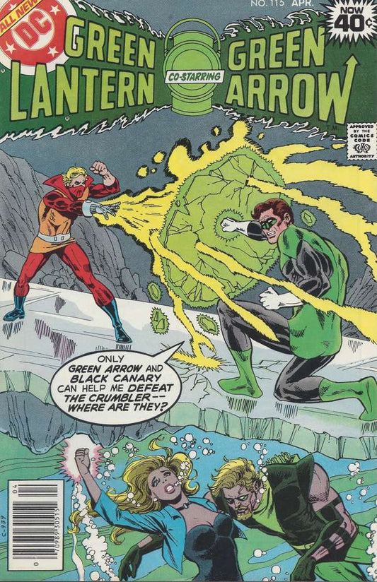 Green Lantern (2nd Series) #115 comic book front cover — NM condition