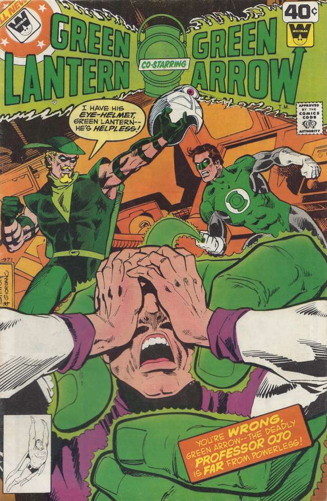 Green Lantern (2nd Series) #117 comic book front cover — NM condition