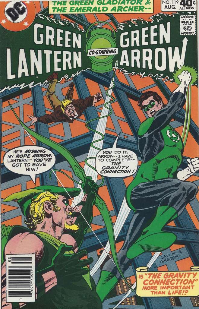 Green Lantern (2nd Series) #119 comic book front cover — VF condition