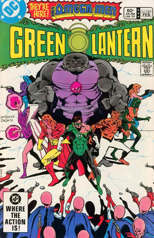 Green Lantern (2nd Series) #161 comic book front cover — NM condition