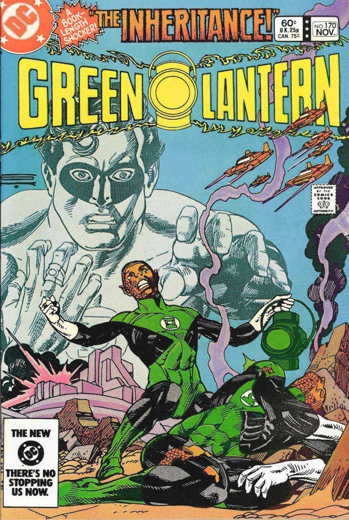 Green Lantern (2nd Series) #170 comic book front cover — VF-NM condition