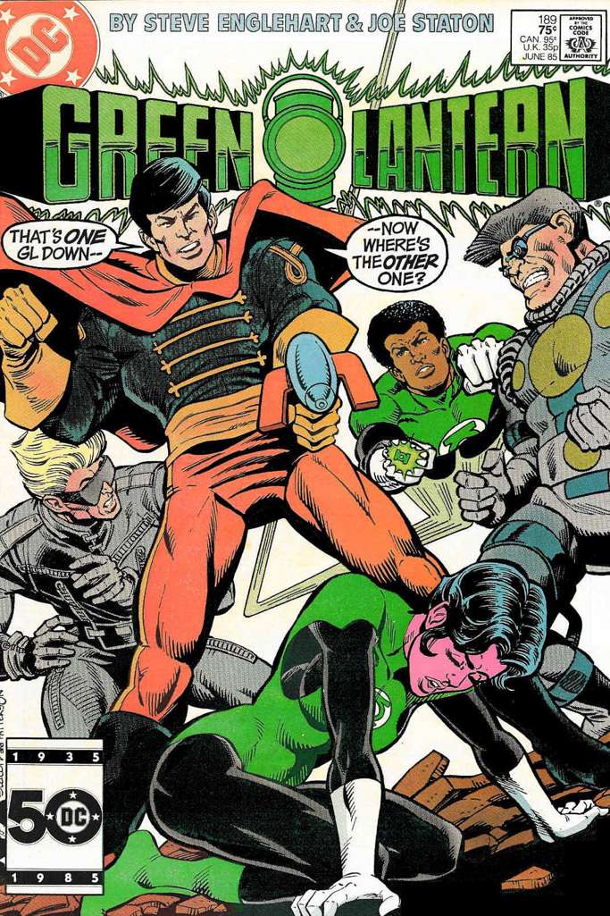 Green Lantern (2nd Series) #189 comic book front cover — VF condition