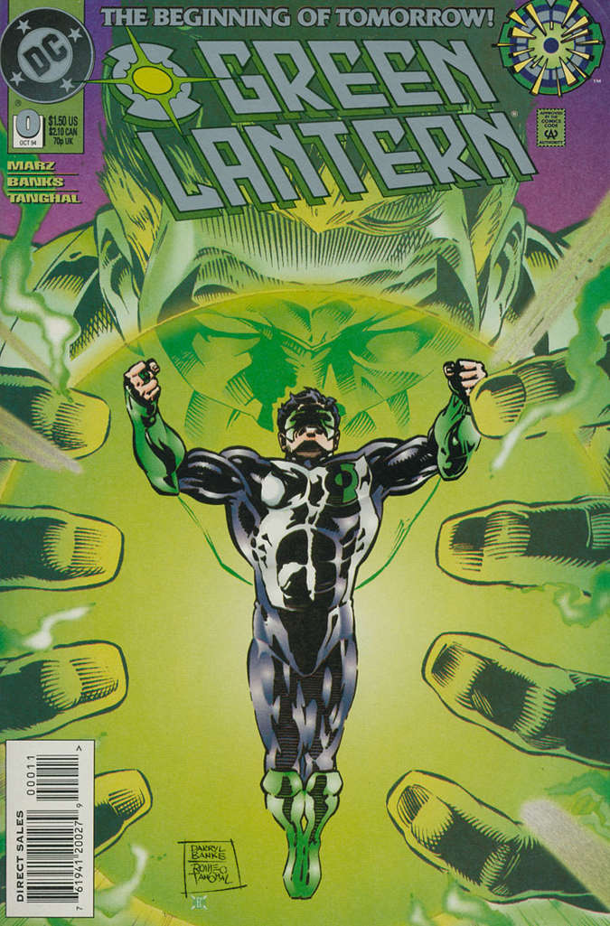 Green Lantern (3rd Series) #0 comic book front cover — NM condition