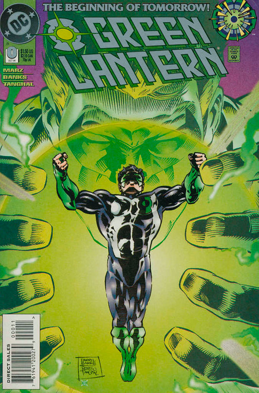 Green Lantern (3rd Series) #0 comic book front cover — NM condition