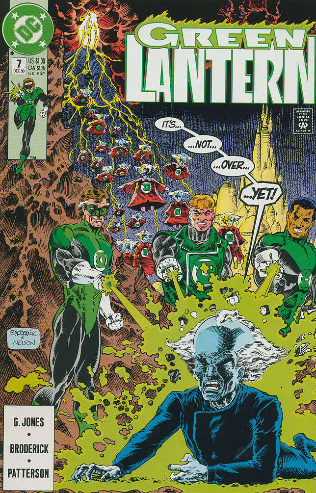 Green Lantern (3rd Series) #7 comic book front cover — NM condition
