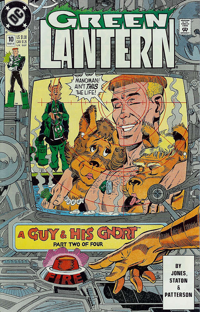 Green Lantern (3rd Series) #10 comic book front cover — VF-NM condition