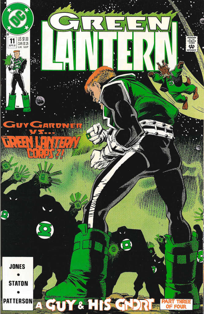 Green Lantern (3rd Series) #11 comic book front cover — VF-NM condition