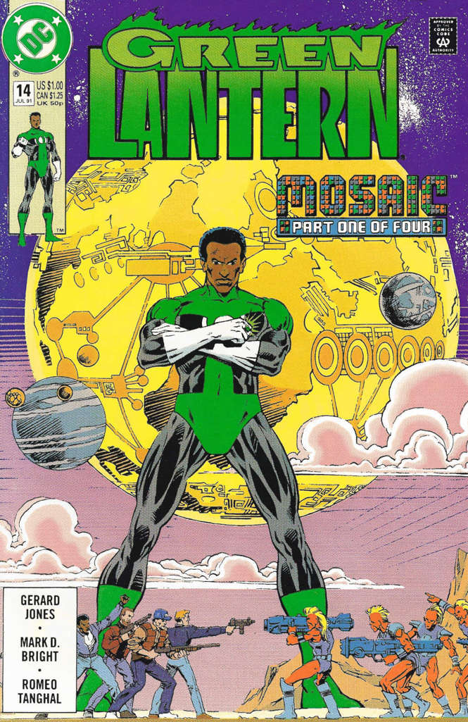Green Lantern (3rd Series) #14 comic book front cover — NM condition