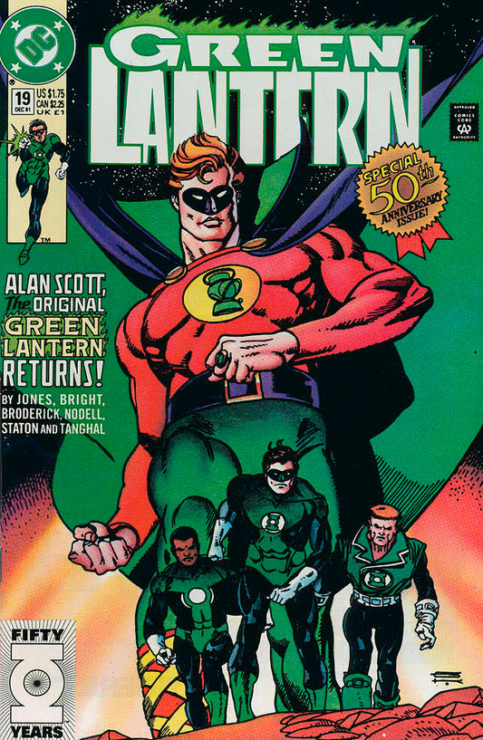 Green Lantern (3rd Series) #19 comic book front cover — VF-NM condition