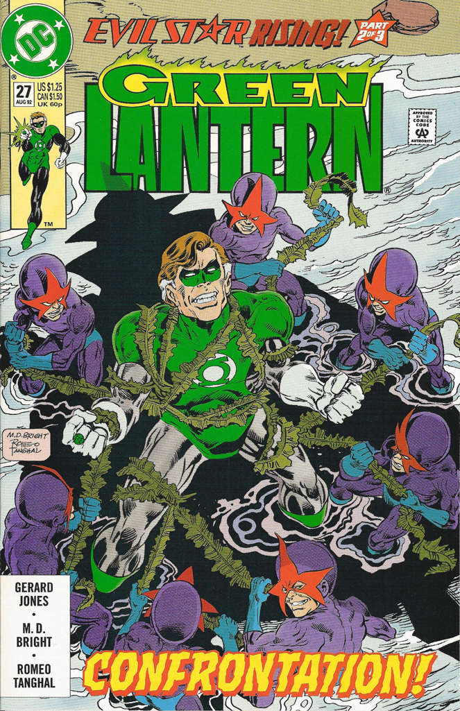 Green Lantern (3rd Series) #27 comic book front cover — NM condition