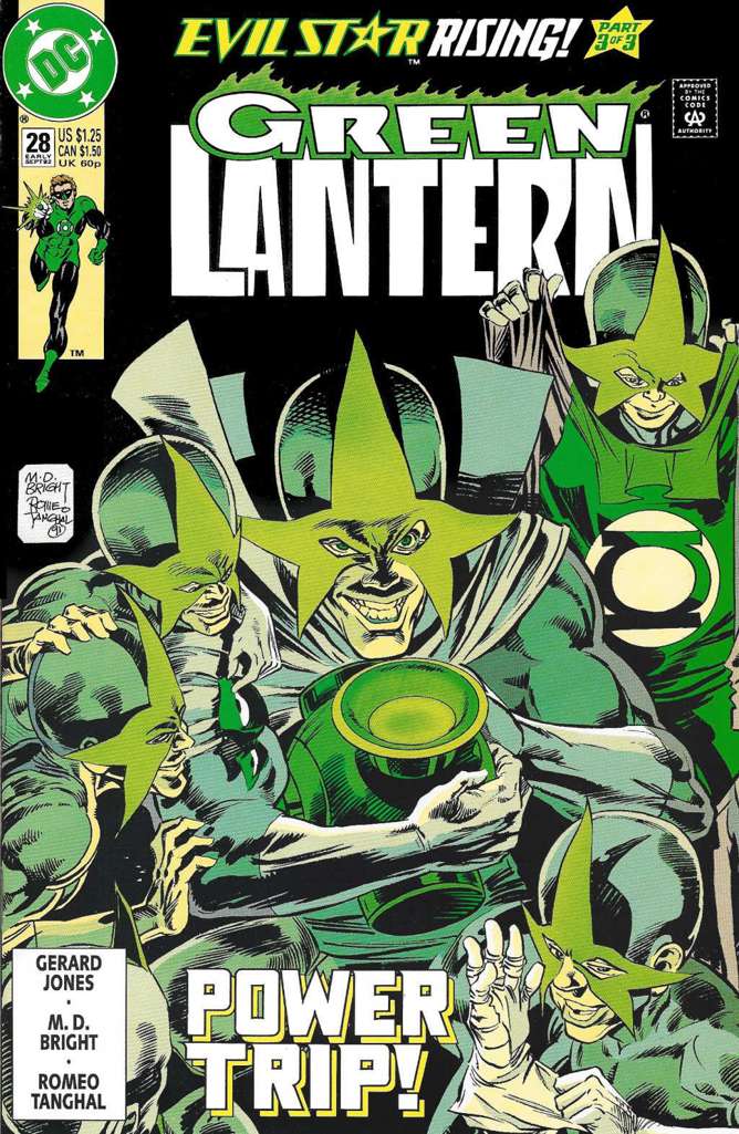 Green Lantern (3rd Series) #28 comic book front cover — NM condition