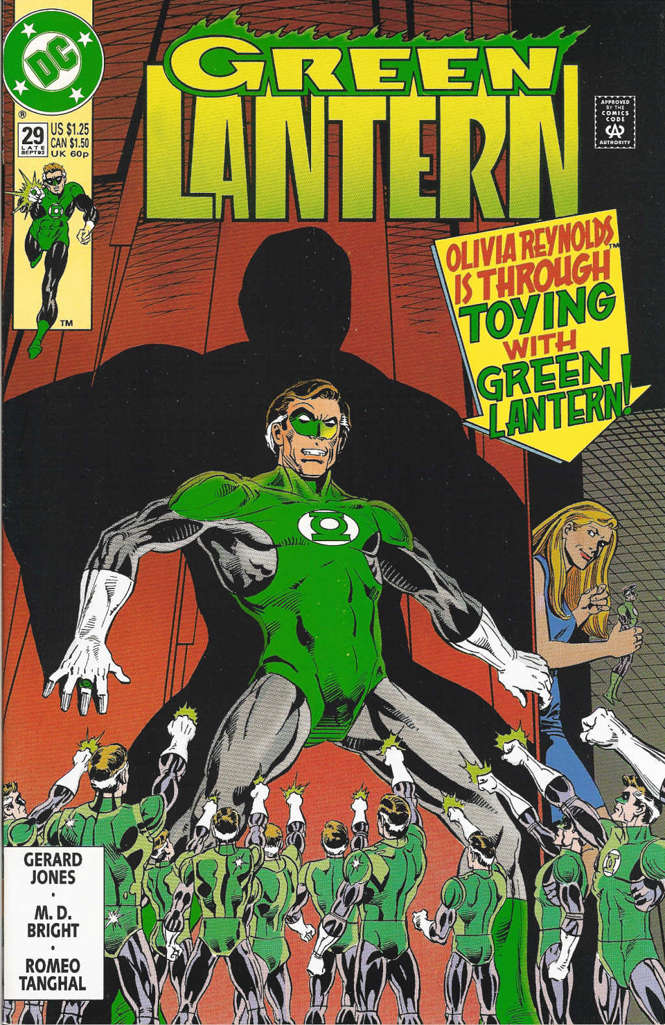 Green Lantern (3rd Series) #29 comic book front cover — NM condition