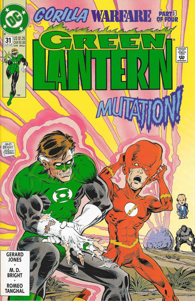 Green Lantern (3rd Series) #31 comic book front cover — NM condition