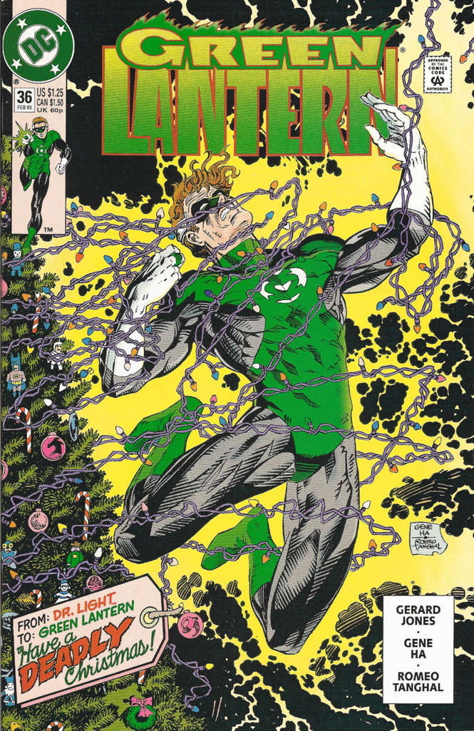 Green Lantern (3rd Series) #36 comic book front cover — VF-NM condition