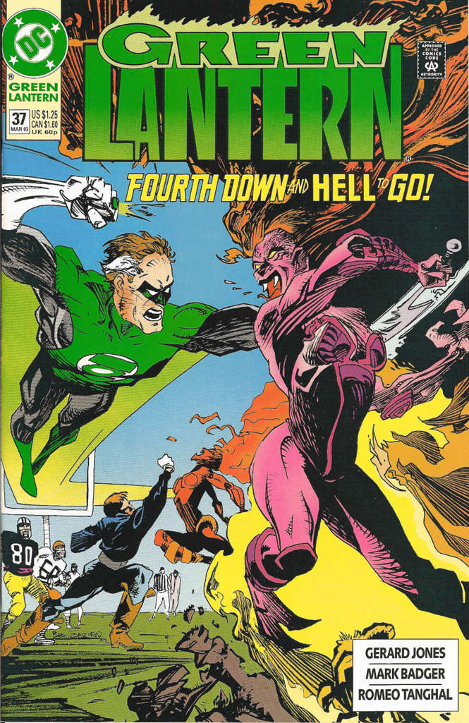 Green Lantern (3rd Series) #37 comic book front cover — NM condition