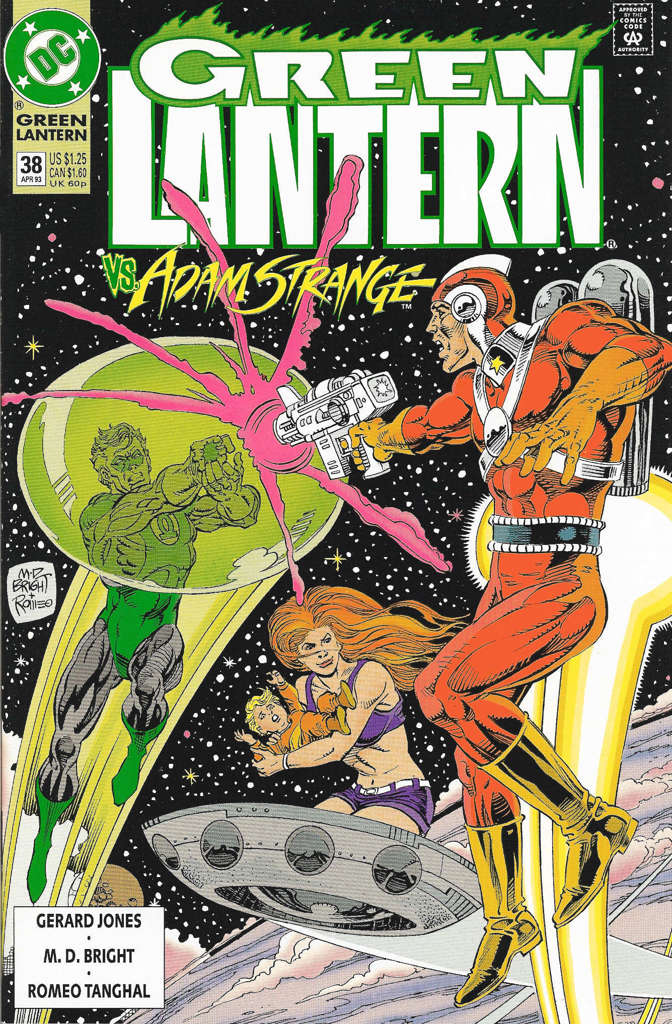 Green Lantern (3rd Series) #38 comic book front cover — NM condition