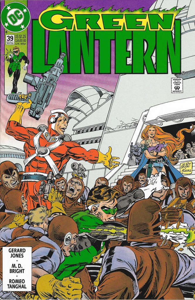 Green Lantern (3rd Series) #39 comic book front cover — NM condition