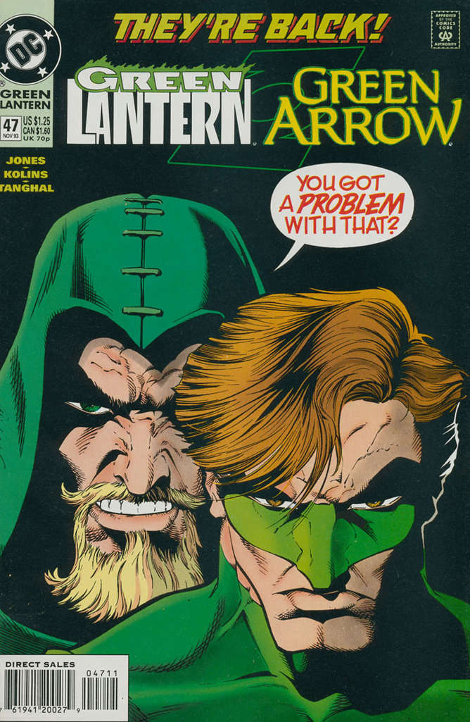 Green Lantern (3rd Series) #47 comic book front cover — NM condition