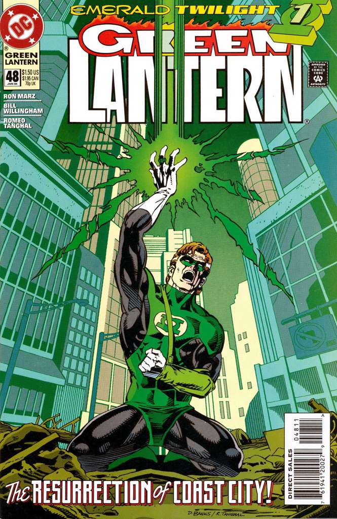 Green Lantern (3rd Series) #48 comic book front cover — NM condition