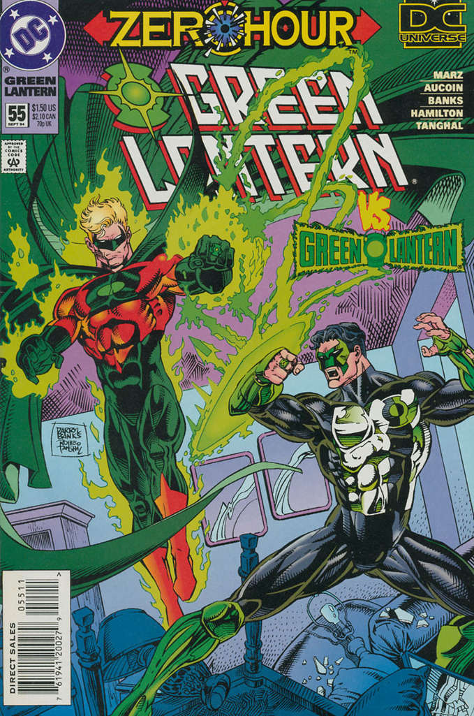 Green Lantern (3rd Series) #55 comic book front cover — NM condition
