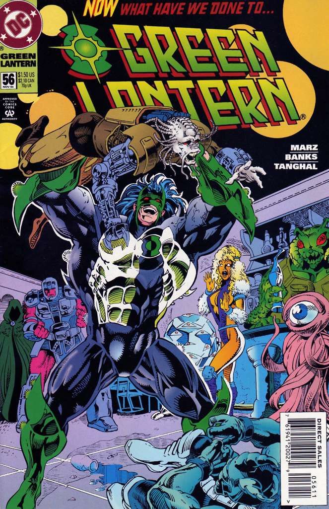 Green Lantern (3rd Series) #56 comic book front cover — NM condition