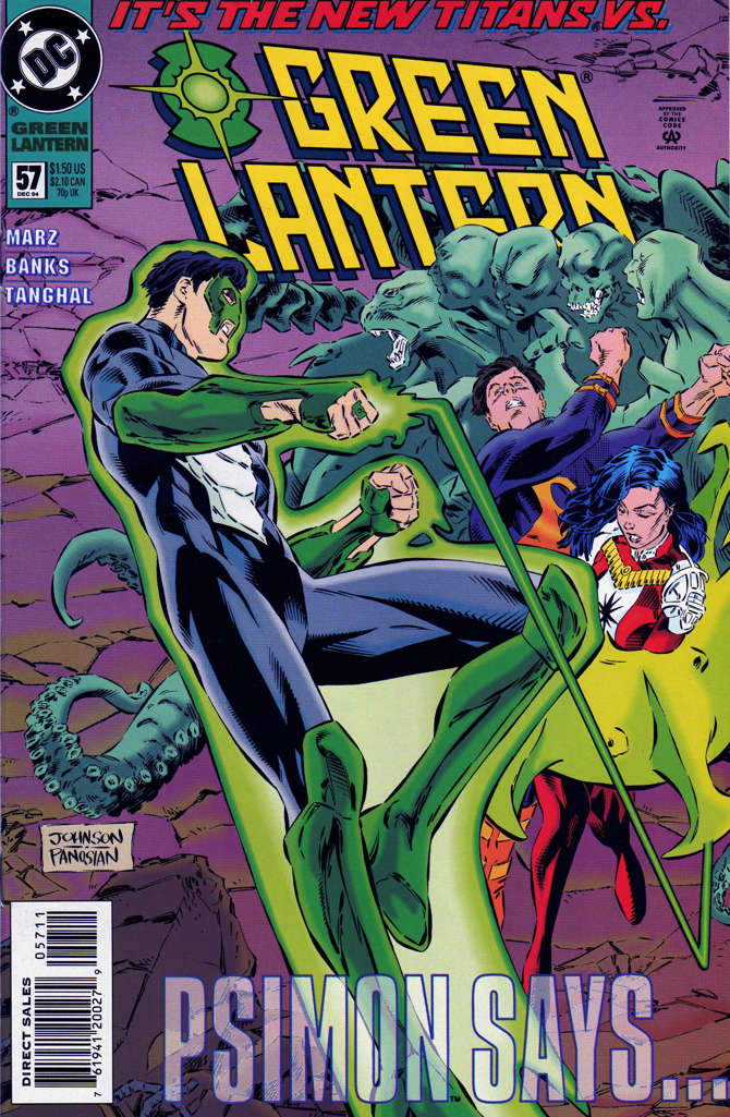 Green Lantern (3rd Series) #57 comic book front cover — NM condition