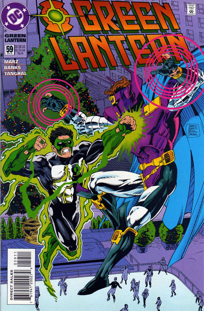 Green Lantern (3rd Series) #59 comic book front cover — NM condition