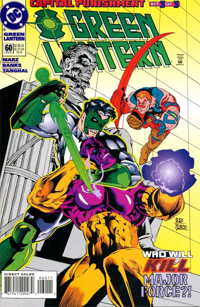 Green Lantern (3rd Series) #60 comic book front cover — NM condition