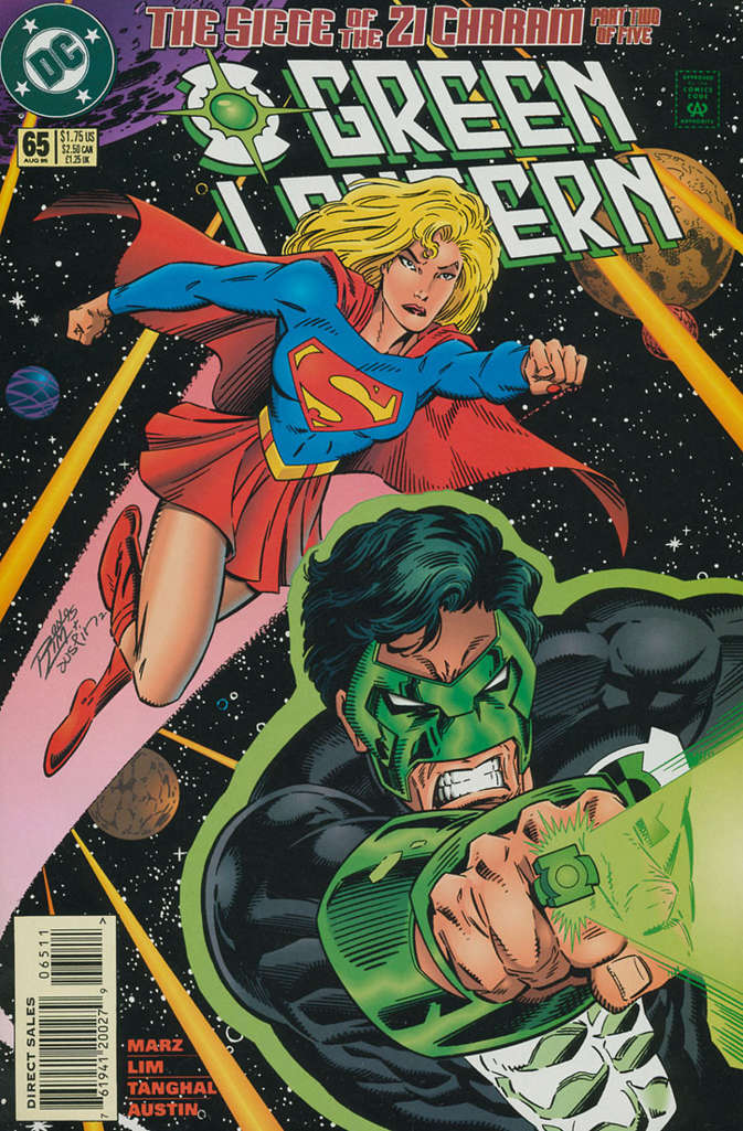 Green Lantern (3rd Series) #65 comic book front cover — NM condition
