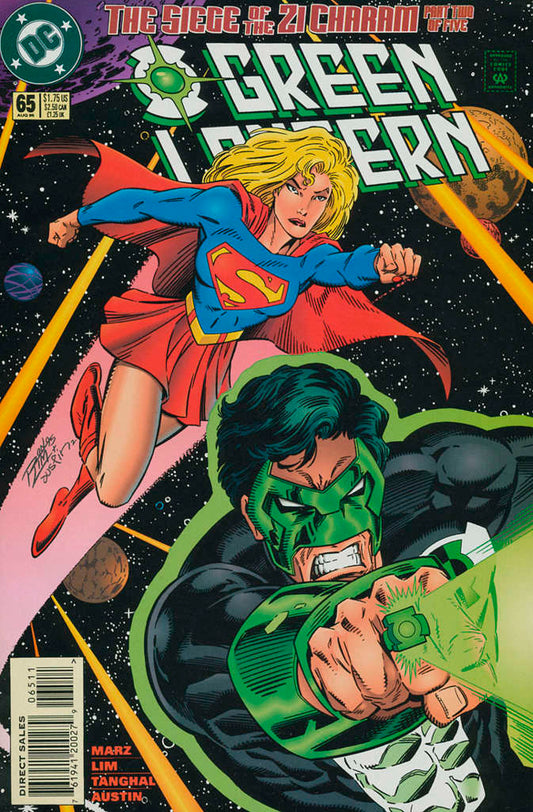 Green Lantern (3rd Series) #65 comic book front cover — NM condition