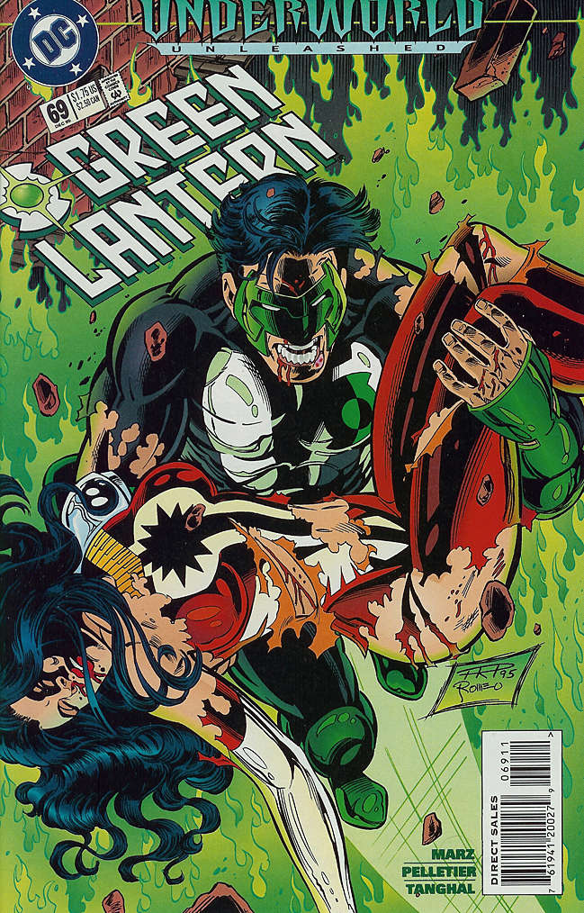 Green Lantern (3rd Series) #69 comic book front cover — NM condition