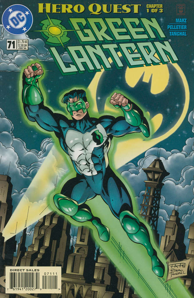 Green Lantern (3rd Series) #71 comic book front cover — NM condition