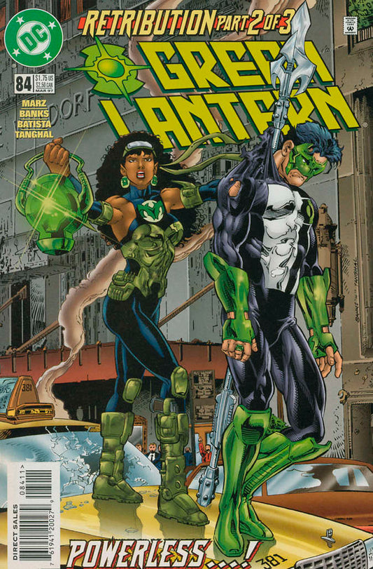 Green Lantern (3rd Series) #84 comic book front cover — NM condition