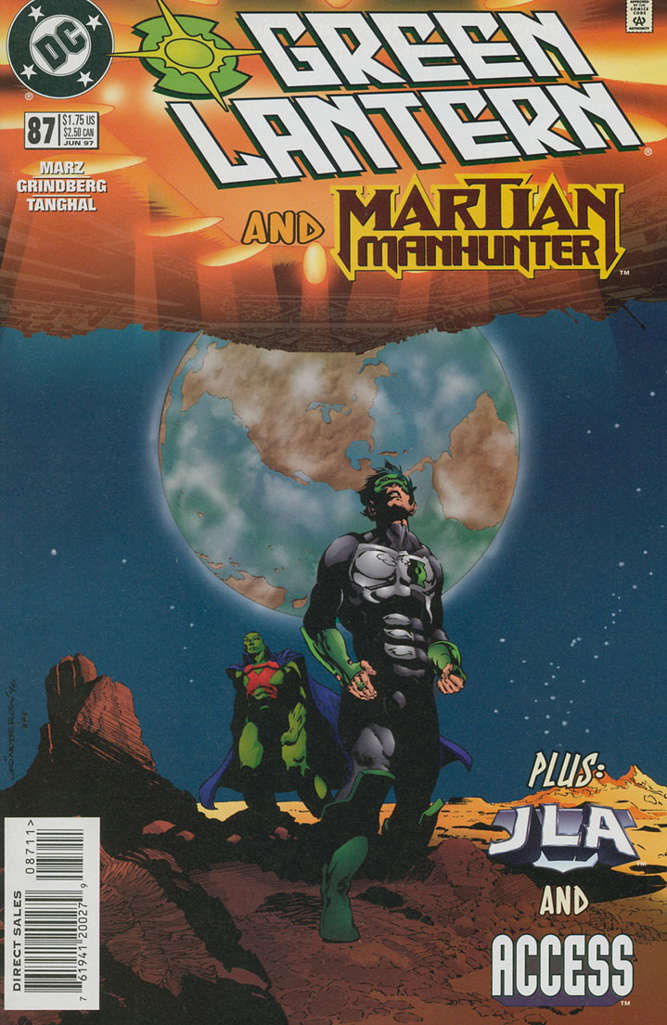 Green Lantern (3rd Series) #87 comic book front cover — NM condition