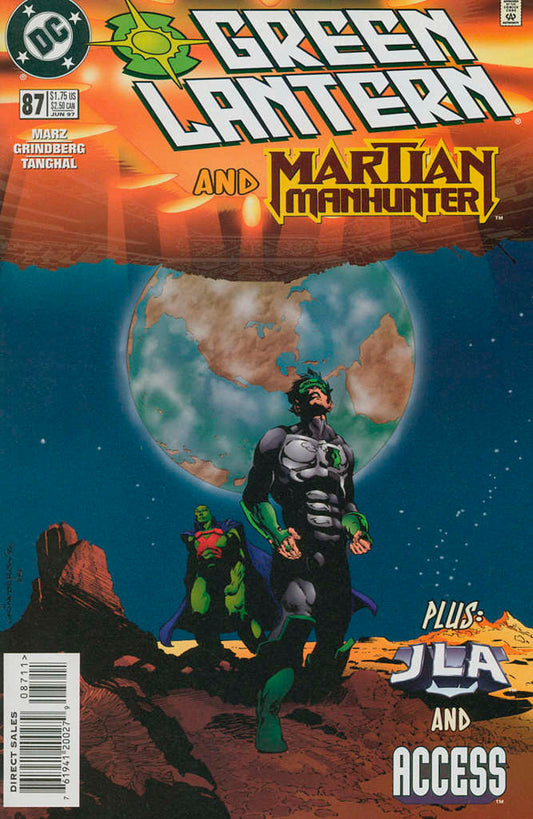 Green Lantern (3rd Series) #87 comic book front cover — NM condition