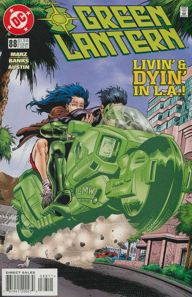 Green Lantern (3rd Series) #88 comic book front cover — NM condition