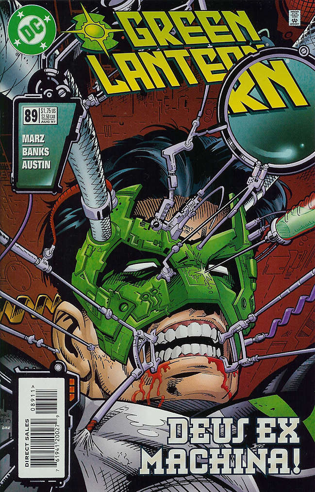 Green Lantern (3rd Series) #89 comic book front cover — NM condition