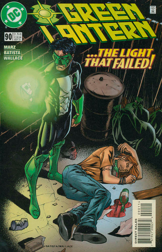 Green Lantern (3rd Series) #90 comic book front cover — NM condition