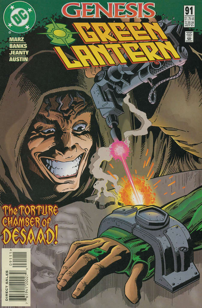 Green Lantern (3rd Series) #91 comic book front cover — NM condition